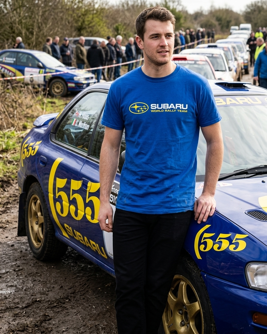 Subaru logo Collin McRae