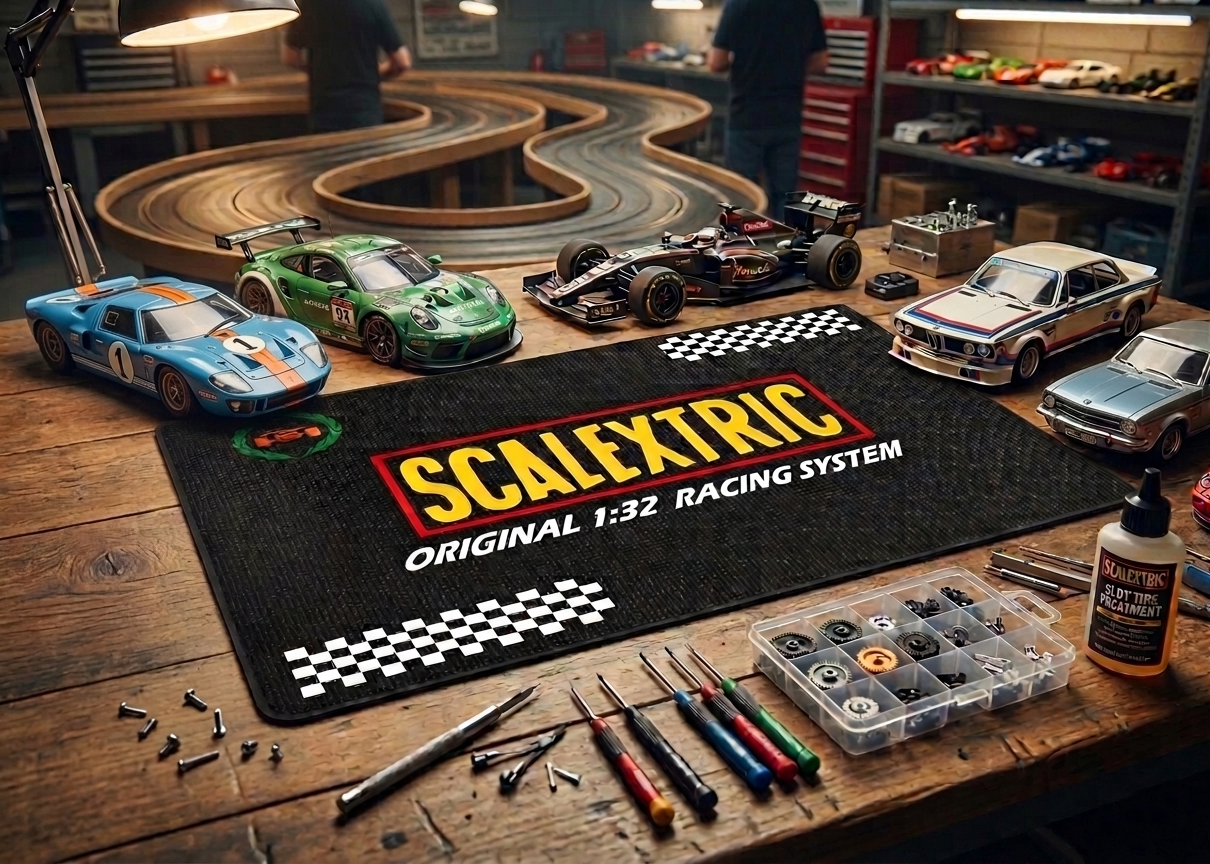 Pit mat Scalextric